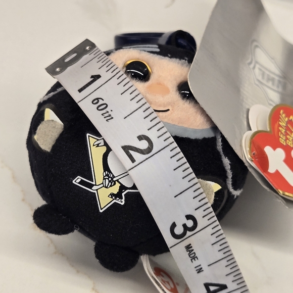 Ty Beanie Ballz 4" NHL Pittsburgh Penguins 2013 Rare Retired with Tags - Picture 7 of 9